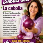 Cebolla roja y glucosa alta: lo que realmente puede aportar a la circulación y al corazón