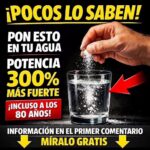¿Poner “algo” en el agua puede aumentar la potencia masculina un 300%?