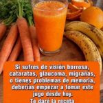 Jugo de zanahoria, naranja y banana para la vista: ¿puede mejorar cataratas, glaucoma y visión borrosa?