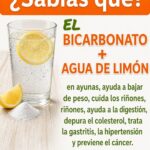 Bicarbonato con limón en ayunas: qué puede hacer realmente y qué beneficios se exageran