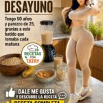 Avena, banana y crema de maní: un desayuno energético después de los 50