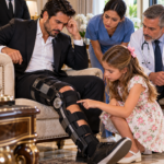 LOS MÉDICOS NO LOGRABAN ENTENDER POR QUÉ EL MILLONARIO NO MEJORABA… HASTA QUE UNA NIÑA MIRÓ SU FÉRULA Y DIJO: “ESO ESTÁ MAL PUESTO”