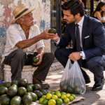EL MILLONARIO COMPRÓ TODOS LOS AGUACATES DEL ANCIANO… PERO CUANDO VIO SU ROSTRO DESCUBRIÓ ALGO QUE SU MADRE LE HABÍA OCULTADO DURANTE 30 AÑOS