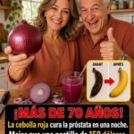 Cebolla roja y próstata después de los 70: lo que puede aportar y lo que ninguna receta logra en una noche
