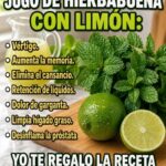Hierbabuena con limón: digestión, cansancio y próstata, ¿qué beneficios son reales?