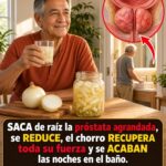 Próstata agrandada y visitas nocturnas al baño: ¿puede la cebolla solucionar el problema?