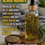 Aceite de romero en la piel: ¿realmente puede rejuvenecer el rostro en 21 días?