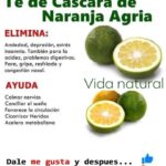 Té de cáscara de naranja agria: digestión, sueño y metabolismo, ¿qué beneficios son reales?