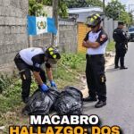 Presunto hallazgo de dos bolsas durante un operativo en Guatemala genera preocupación: imágenes muestran a socorristas y presencia policial