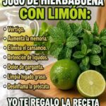 Hierbabuena con limón: beneficios para la digestión, el hígado y la salud masculina que debes conocer
