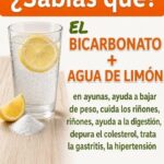Bicarbonato con limón en ayunas: ¿ayuda a bajar de peso, cuidar los riñones y mejorar la digestión?