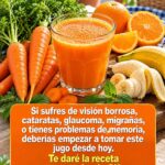 Jugo de zanahoria, naranja y plátano: una receta natural con vitaminas para cuidar la vista, el cerebro y el bienestar después de los 40