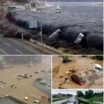 Imágenes impactantes de enormes inundaciones y olas gigantes generan preocupación: el peligro de los desastres naturales que pueden cambiarlo todo en minutos
