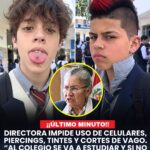 ¿Disciplina o exceso de autoridad? La imagen de una directora que supuestamente prohibió celulares, piercings y tintes en un colegio genera debate
