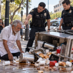 DOS AGENTES TIRARON EL CARRITO DE UN VENDEDOR ANCIANO… PERO HORAS DESPUÉS DESCUBRIERON QUIÉN ERA REALMENTE ESE HOMBRE
